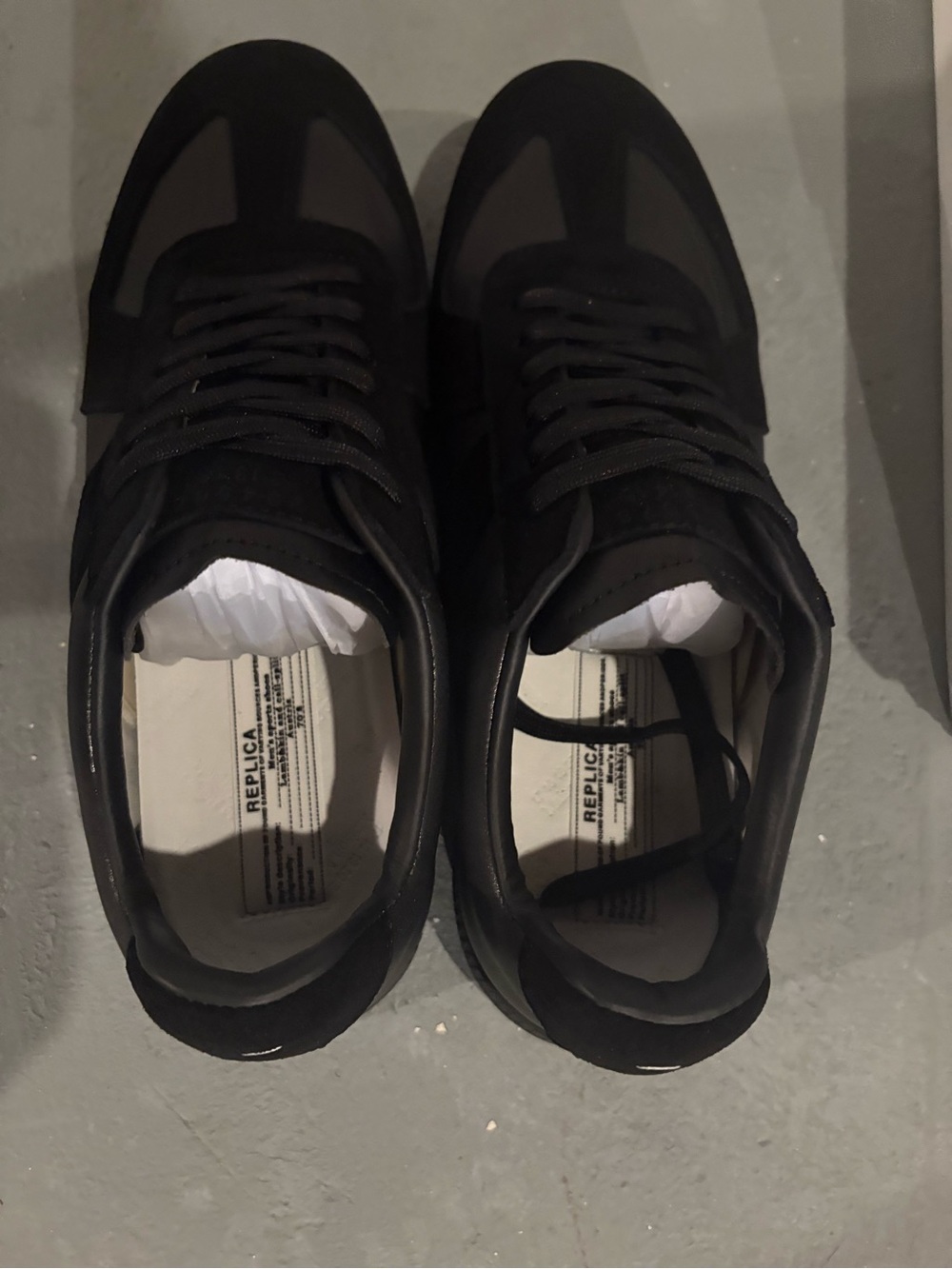 Black Maison Margiela Men’s Size 12 - Picture 5 of 6